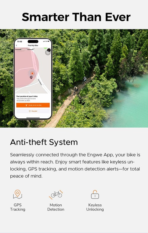 Vélo électrique ENGWE Pro 3.0 Boost, moteur 250 W, batterie 48 V 15 Ah