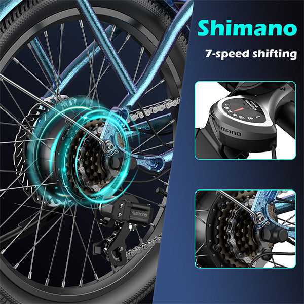 Vélo électrique durable Fafrees F20 18,2 Ah