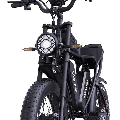 Vélo électrique tout-terrain Ridstar Q20 Pro, moteur 1000 W x 2, double batterie 52 V 20 Ah