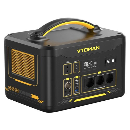 Station d'alimentation portable VTOMAN JUMP 1500X, 828 Wh