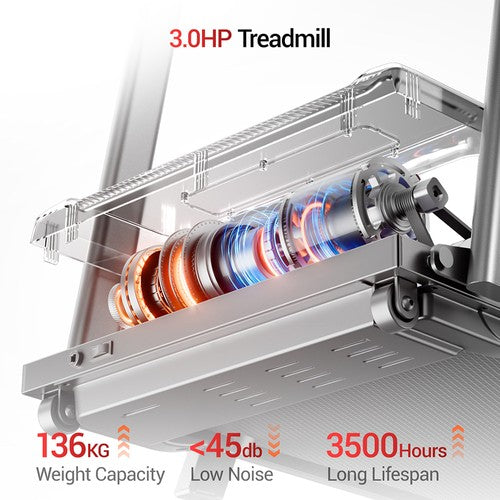 Tapis de course ROBORE SF10 avec inclinaison de 12 %, tapis de course électrique 12 km/h