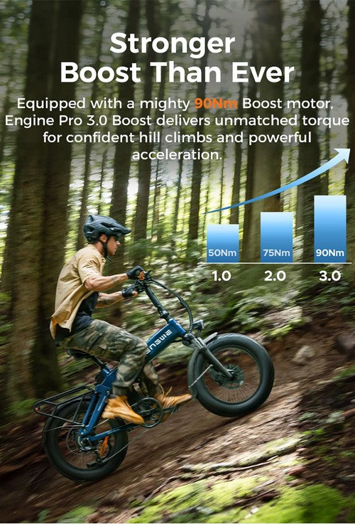 Vélo électrique ENGWE Pro 3.0 Boost, moteur 250 W, batterie 48 V 15 Ah