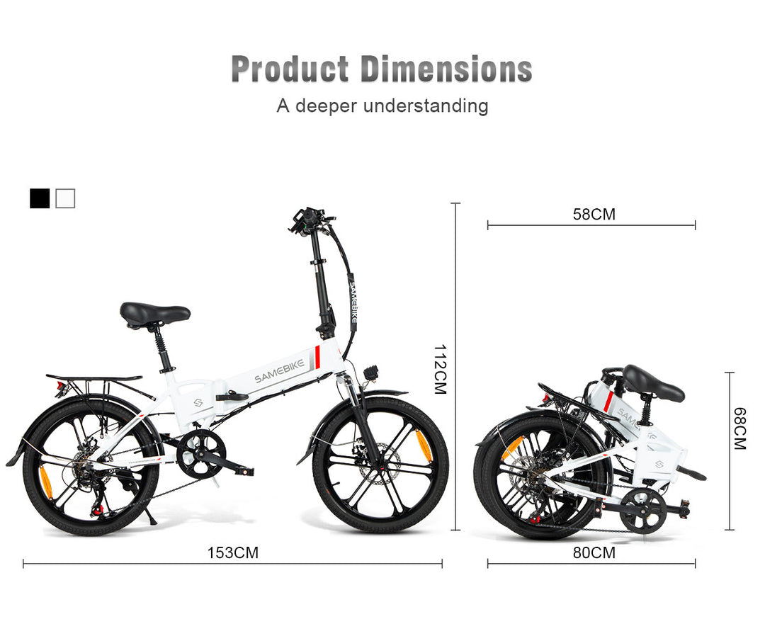 Vélo électrique pliant SAMEBIKE 20LVXD30-II