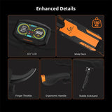 Trottinette électrique Kugoo LX10+, 2 moteurs 1400 W, 60 V 20,8 Ah