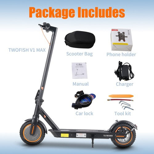 Trottinette électrique TWOFISH V1 MAX, moteur 400 W