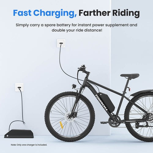 Vélo électrique Touroll U2, moteur 250 W, 48 V, 15 Ah