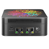 Mini PC RUPA HSI-100MINI, Intel N100 4 cœurs, 3,4 GHz max., 12 Go de RAM, SSD 512 Go