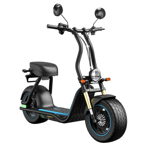 Trottinette électrique Honeywhale M5 Max avec siège, pneus pneumatiques en caoutchouc de 14 pouces, 1000 W