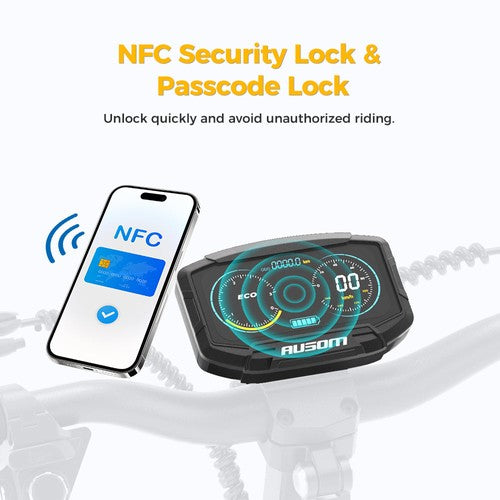 Trottinette électrique Ausom L2, moteur 2 x 800 W, 48 V, 15,6 Ah