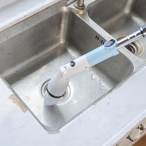 Brosse de douche électrique sans fil TASVAC EB5, 450 tr/min