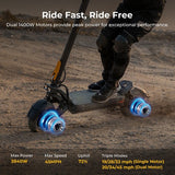 Trottinette électrique Ausom F1 Max, 2 moteurs 1400 W, 60 V 20,8 Ah