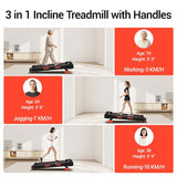 Tapis de marche ROBORE X5, triple absorption des chocs, vitesse maximale de 10 km/h