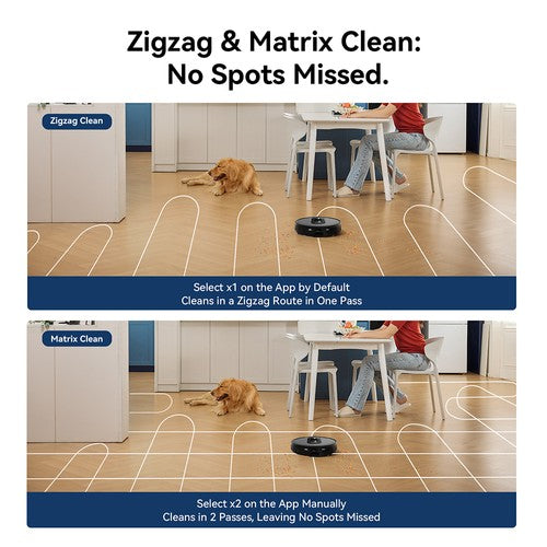 Aspirateur robot et balai Proscenic Q8, aspiration 4 200 Pa, navigation LiDAR