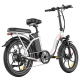 Fafrees F20+ Folding Electric Bike White - CyberGadge.com