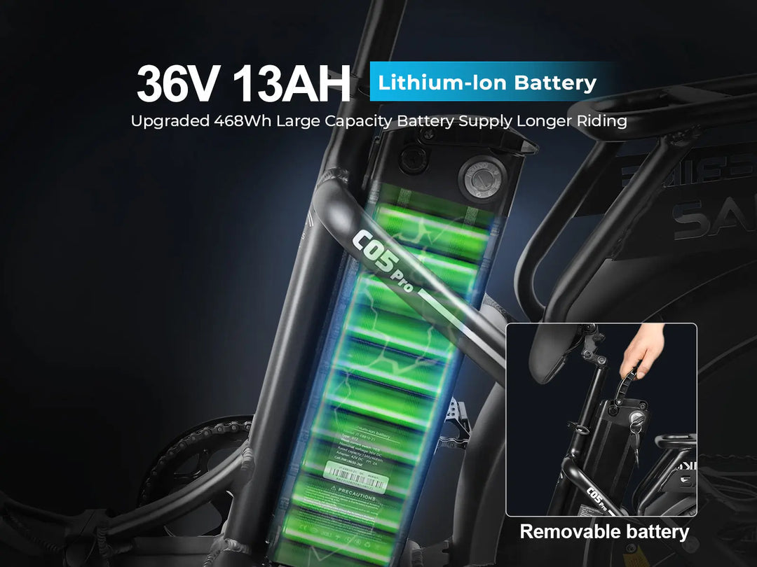 Vélo électrique pliant C05 Pro