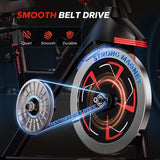 Vélo d'exercice magnétique MERACH S38, charge maximale de 136 kg