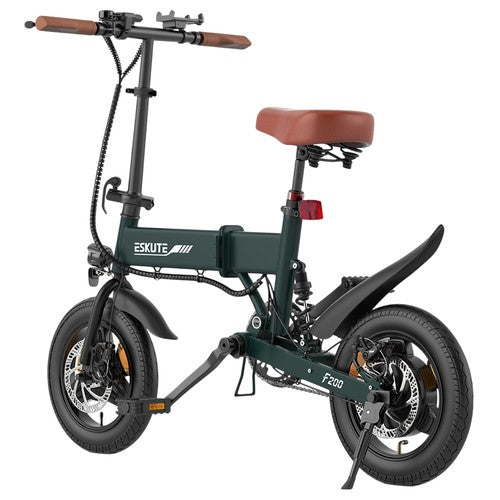 Vélo électrique pliable ESKUTE F200, moteur 250 W, 36 V, 7,8 Ah