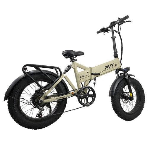 Vélo électrique pliant PVY Z20 Plus 1000W, pneus larges 20*4.0