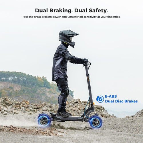 Trottinette électrique Ausom L2 Max, 2 moteurs 1000 W, 48 V 20,8 Ah