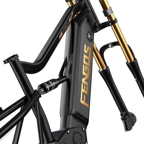 Vélo électrique FENGQS H6PRO, moteur 2 x 1000 W, batterie 52 V 17,5 Ah