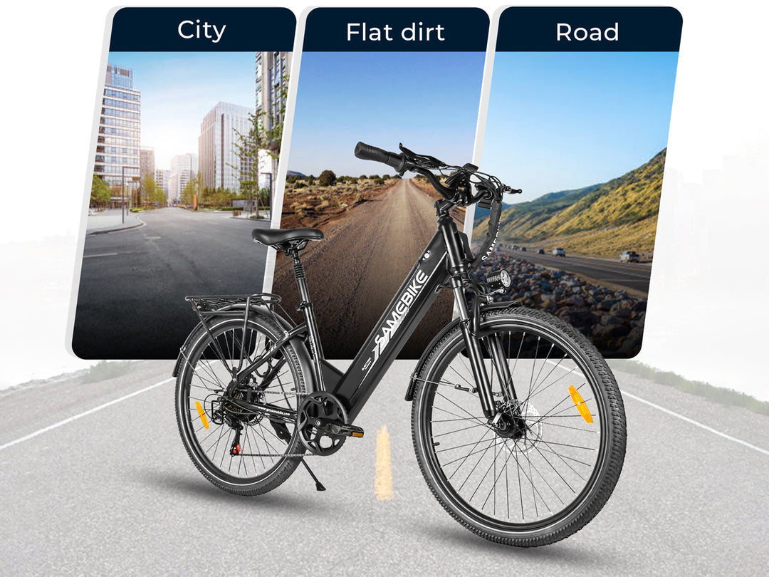 Vélo électrique urbain SAMEBIKE RS-A01 Pro-T