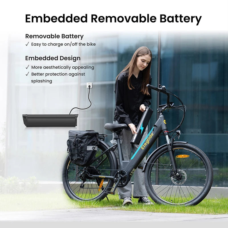 Vélo électrique Eleglide T2, moteur 250 W, 36 V, 13 Ah
