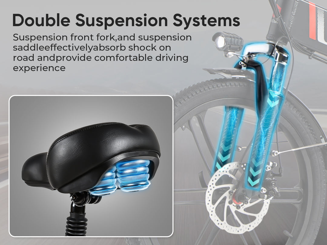 Vélo électrique pliant SAMEBIKE 20LVXD30-II