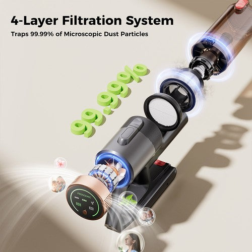 Aspirateur sans fil Proscenic P11 Ultra, 40 kPa
