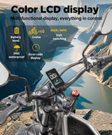 Vélo électrique RANDRIDE DM711, moteur 1000W*2, 48V 20Ah