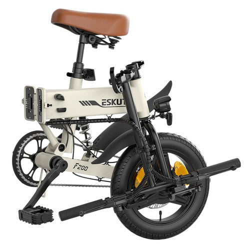 Vélo électrique pliable ESKUTE F200, moteur 250 W, 36 V, 7,8 Ah