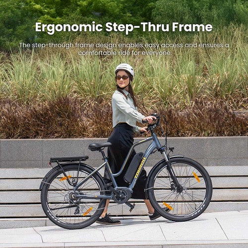 Vélo électrique Touroll MA2, moteur central 250 W, 36 V 13 Ah