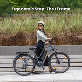 Vélo électrique Touroll MA2, moteur central 250 W, 36 V 13 Ah