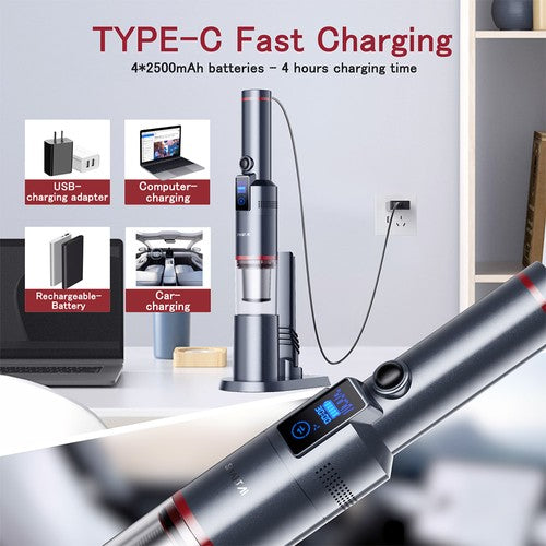 Aspirateur à main sans fil SmartAI H5, 17 kPa