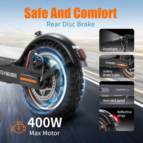 Trottinette électrique TWOFISH V1 MAX, moteur 400 W
