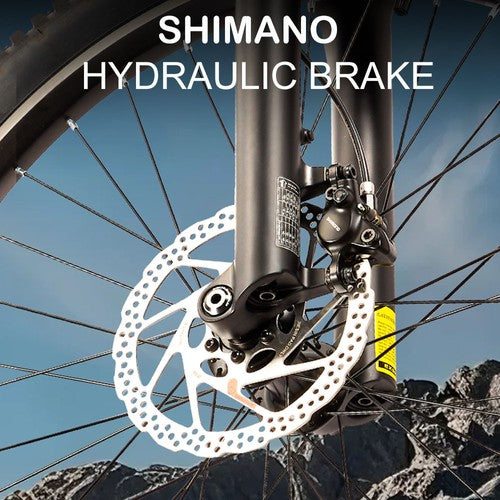 Vélo électrique RANDRIDE MX500, moteur central de 500 W, batterie 48 V 15 Ah