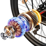 Vélo électrique FENGQS Q8, moteur 750 W, 48 V, 17,5 Ah, 50 km/h