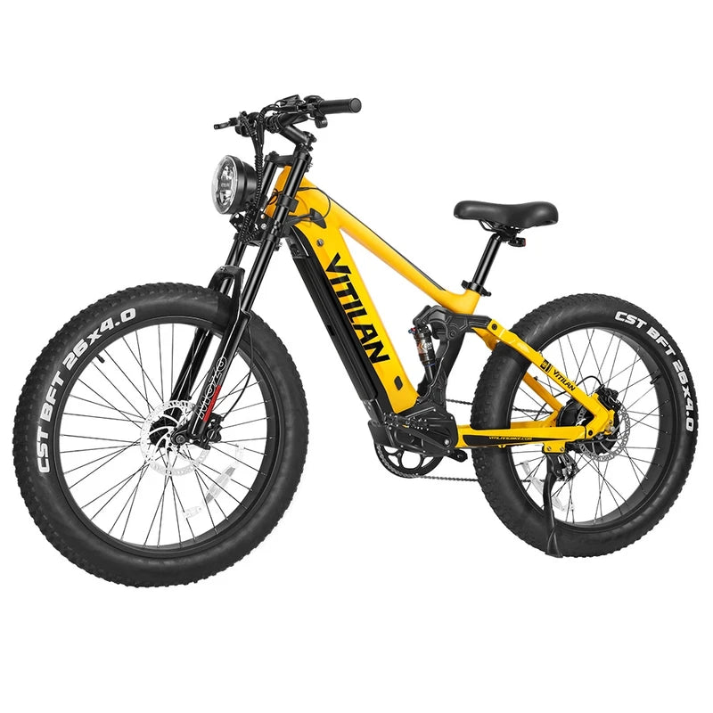 Vélo électrique de montagne Vitilan T7 750W moteur Bafang batterie 48V 20Ah