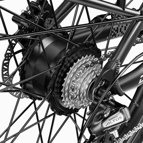 Vélo électrique Cysum Speedy, moteur 500 W, batterie 48 V 14 Ah