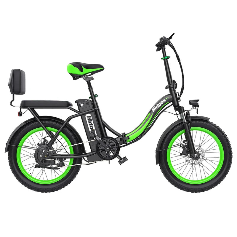 Vélo électrique Hidoes C1 avec siège arrière et moteur 750 W