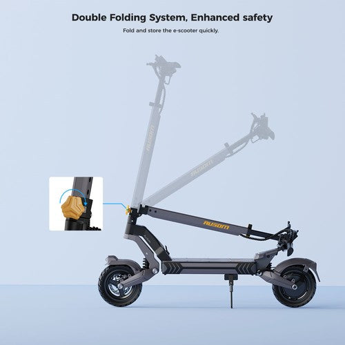 Trottinette électrique Ausom L2, moteur 800 W, 48 V, 15,6 Ah