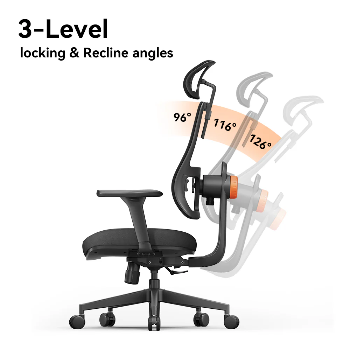 Chaise de bureau ergonomique Newtral Magic H003