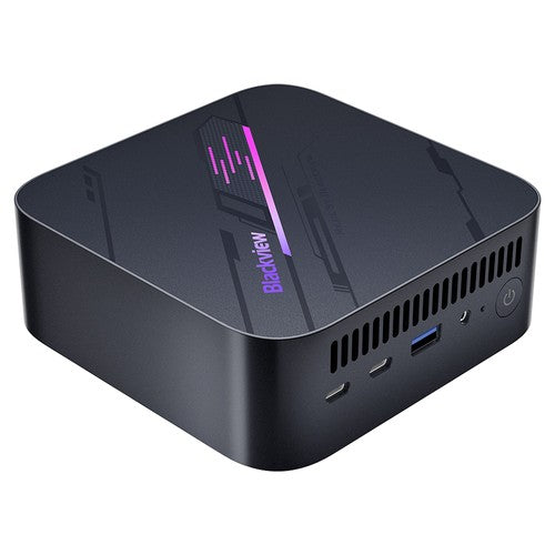 Mini PC Blackview MP100, AMD Ryzen 7 5700U 8 cœurs, 4,3 GHz max., 16 Go de RAM, SSD 512 Go