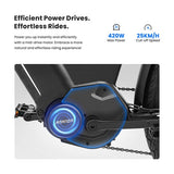 Vélo électrique Touroll MA1, moteur central 250 W, 36 V, 13 Ah