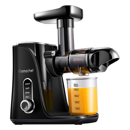 Extracteur de jus à vitesse lente AMZCHEF GM3001-BK