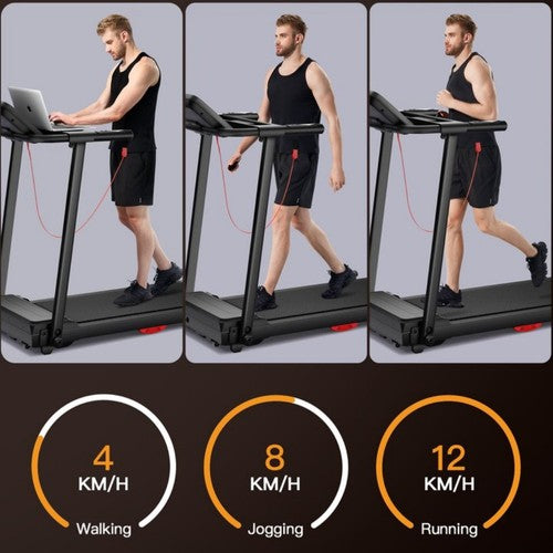 Tapis de course pliable ROBORE P8 14 km/h, 12 programmes intégrés