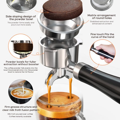 Machine à café expresso semi-automatique HiBREW H10A