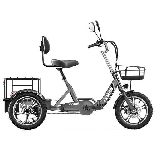 Tricycle électrique Cysum T1 Pro, moteur 250 W, 48 V 22 Ah