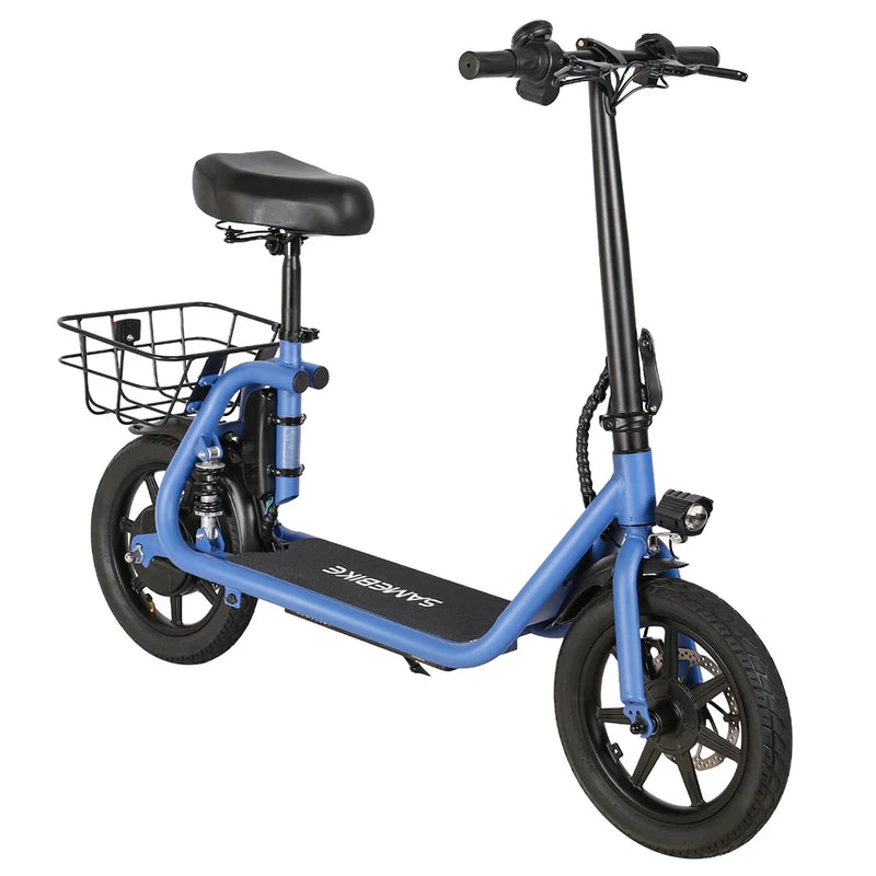 Trottinette électrique pliable avec siège SAMEBIKE SM-C01 350 W