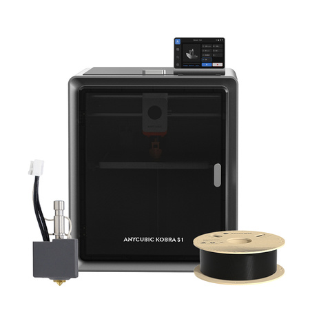 Imprimante 3D Drukarka Anycubic Kobra S1 Combo + Hotend + Filament gratuit