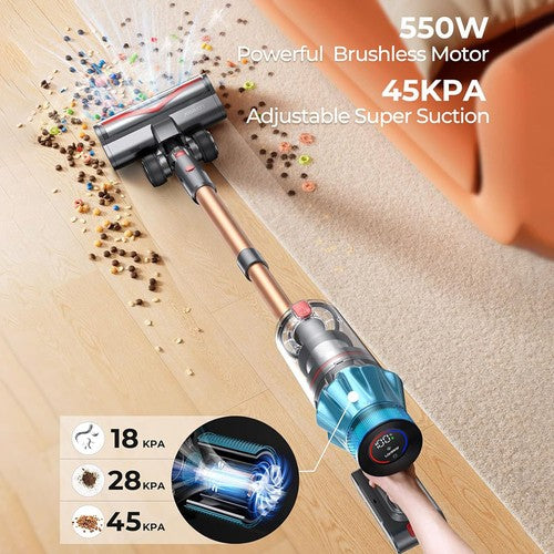 Aspirateur balai sans fil Laresar Ultra 7, 550 W/45 kPa